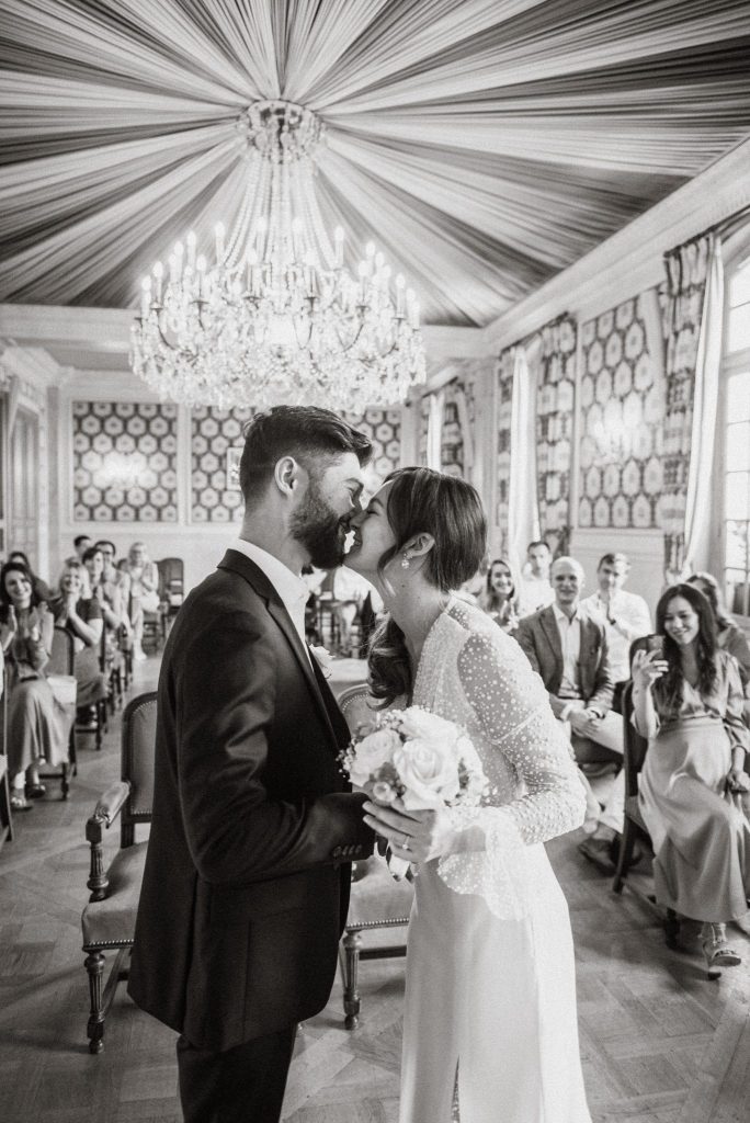 Wedding at city hall Levallois-Perret 